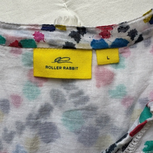 Roberta Roller Rabbit Serafina Tunic Size Large - Picture 8 of 10